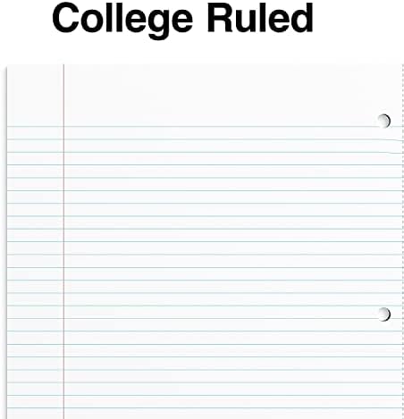 Staples Accel Durable Poly Cover 1-Subject Notebook, College Ruled, Teal
