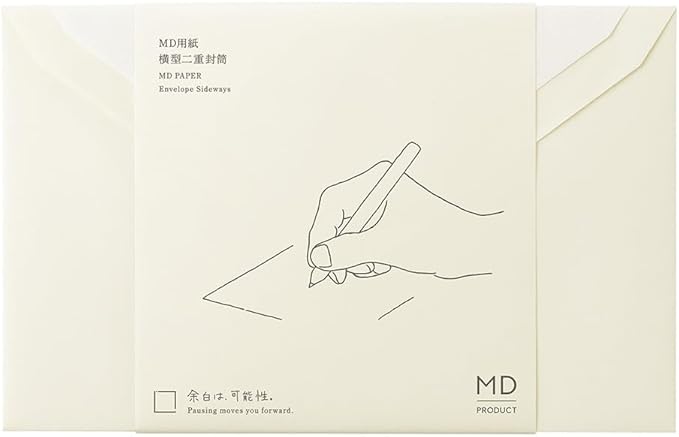 DESIGNPHIL 20584006 Midori Envelopes, MD Envelopes, Horizontal A