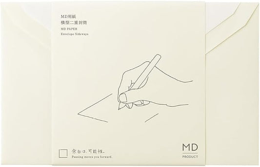 DESIGNPHIL 20584006 Midori Envelopes, MD Envelopes, Horizontal A