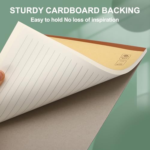 M&G 7x10 Note Pads, 6 Pack B5 Legal Pads 70 Sheets Notepads Writing Pad College Ruled Lined Memo Paper Tablet for Work Writing Note Taking