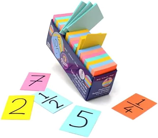 Blank Flash Card Dispenser Box Card Size 2'' x 3'' 1000 cards