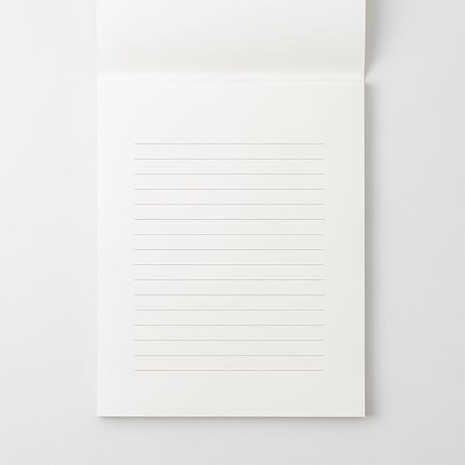 Midori 20587006 Stationery MD Stationery Cotton Horizontal Ruled A