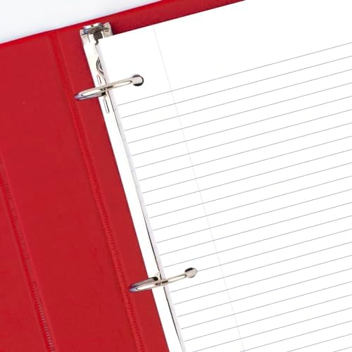 Mead Loose Leaf Paper, College Ruled Filler Notebook Paper, 8-1/2" x 11", 400 Sheets, Fits 3-Ring Binder (170046-ECM) (Pack of 4)