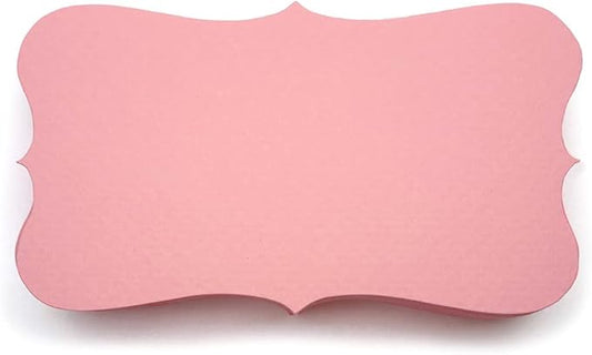 PPAPPAPPIYO Color Index Cards 3.5 x 2, 180gsm Thick Cardstock, Blank Colored Flash Cards for Study, Notes, Business Cards & Labels, Small Notecards 100 Pack (PINK)