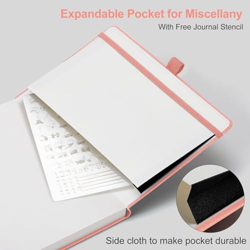 AHGXG Blank Journal Notebook, 160 Pages, A5 Medium Size (5.7'' x 8.3'')