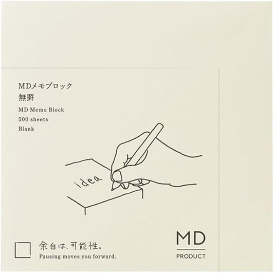 DESIGNPHIL 15284006 MD Block Memo Pad, Unlined