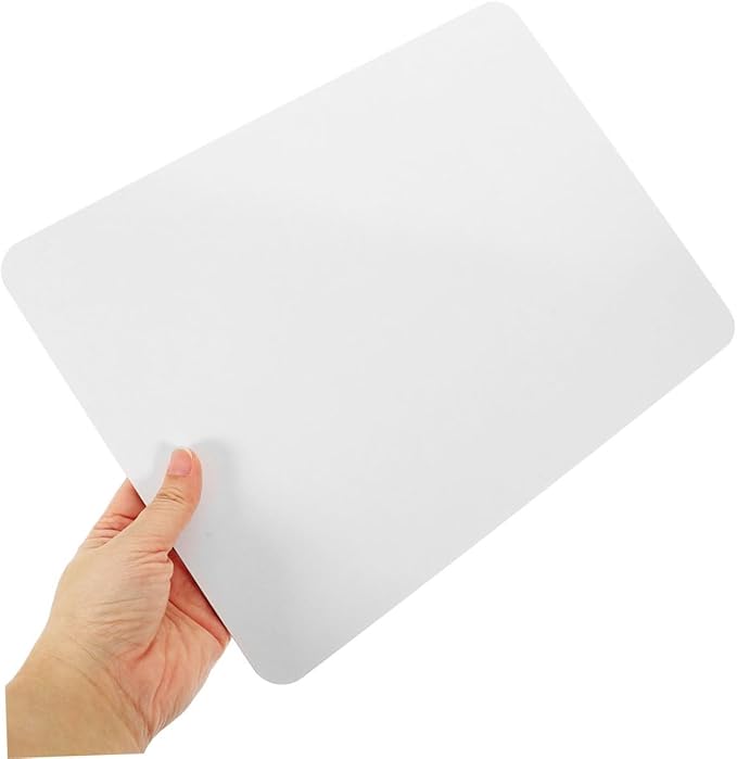 jojofuny 2pcs Double-Sided Dry Erase Lapboards for Boys and Girls Portable Personal Writing Boards and Whiteboards for Classroom for Teachers and Students