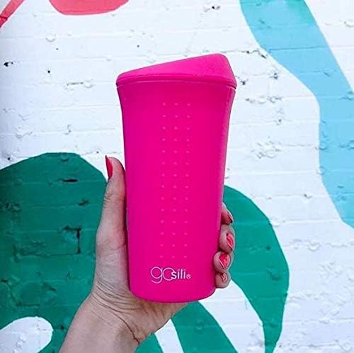 Siliconr Travel Mug - Hot Pink
