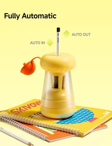 Electric Pencil Sharpener for Classroom, Fully Automatic, 6.5-11.5mm