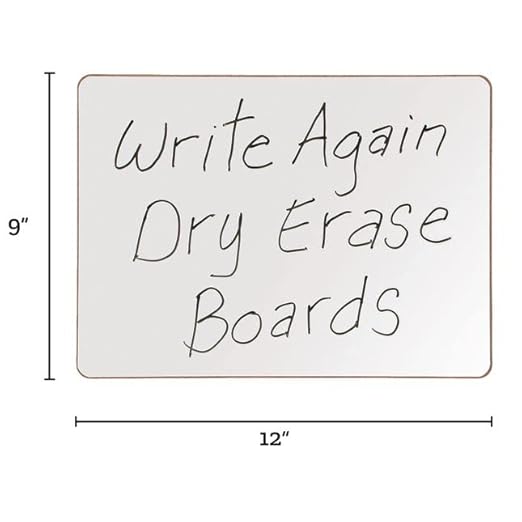 Really Good Stuff Dry Erase Personal Lapboard - 9 X 12-1 Board