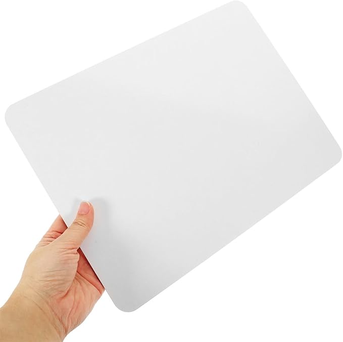 SUPVOX 2pcs Double-Sided Dry Erase Lapboards 9x12 Inches Reusable Whiteboards for Classroom and ’ School Supplies