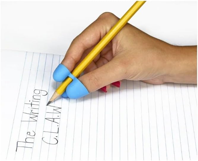 The Pencil Grip Premium Pencil Grips, Universal Ergonomic Writing Aid For Righties And Lefties, Colorful Pencil Grippers, Assorted Colors & Styles, 12 Count - PGP-012