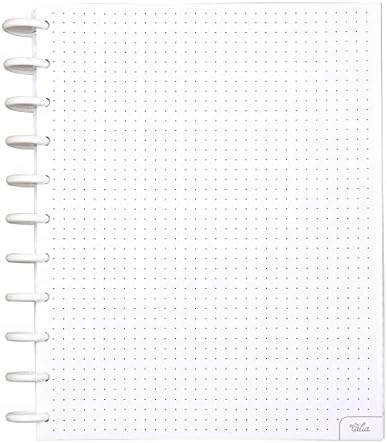 Talia Discbound Notebook Refills (Dotted Pages, Letter (8.5in x 11in))