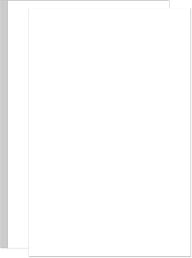 11" x 17" Printer Paper - 45Sheets/90Pages Blank Papers, DIY Template Printing in Office/Home/School, Ledger 100gsm Recycled Paper