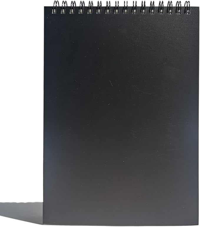 Spiral Steno Pads, Lined Note Pads, 3Pack, 6” x 8”, 60 Sheets Steno Books