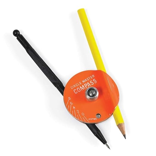 hand2mind Circle Master Math Compass (Pack of 30)