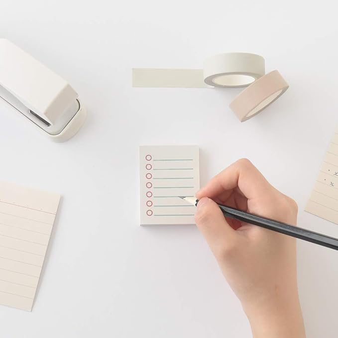Monolike Boldline Sticky-It - 5p Set Self-Adhesive Memo Pad 50 Sheets