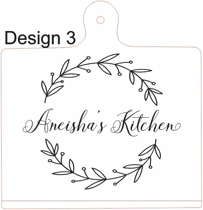 PERSONALIZED Bamboo Book Stand, Cookbook Holder Book Holder Foldable Wooden Cooking Bookstand for Textbook, Recipe, Music Books, Tablet, iPad Stand (Vertical 7.25x13.75, Design 3)