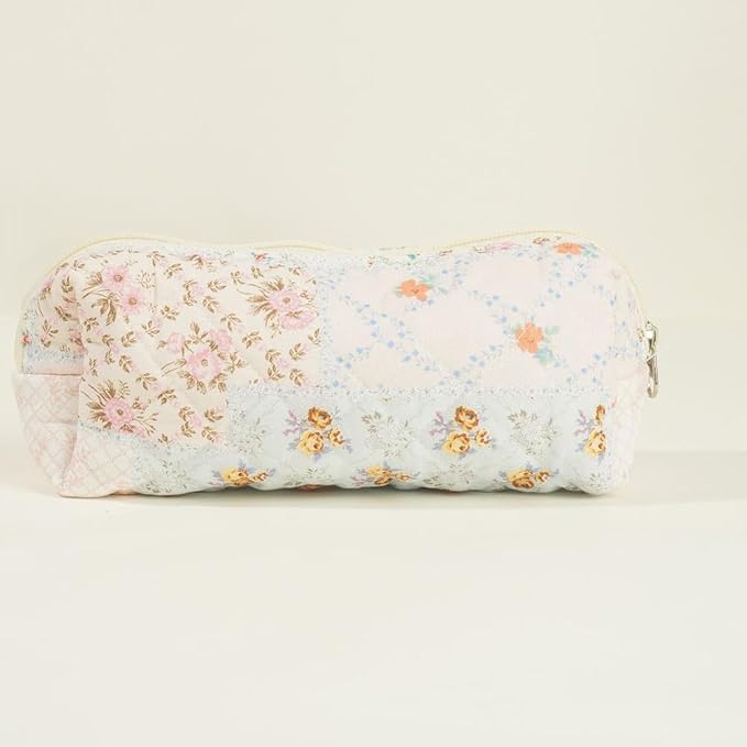 Pencil Case Office College School Storage Bag Pouch Holder Box Organizer Makeup Pouch Cosmetic Bag Aesthetic Cute Pen Case for Girls Boys Kids (Bee color mixing)