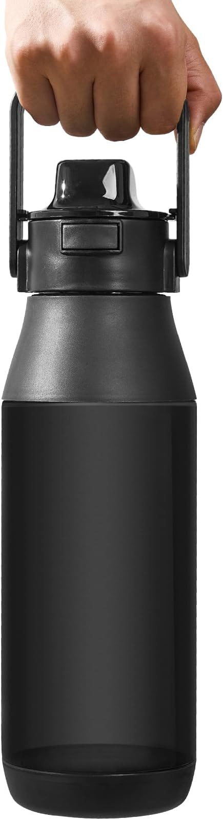 49oz Motivational Sports Water Bottle with Handle - Tritan, BPA Free, Leakproof, Wide Mouth, Fast-Flow Spout Lid for Gym, School, Office, Travel