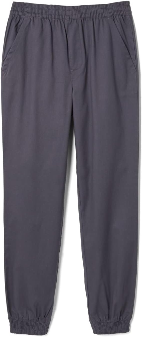 French Toast Boys' Pull-on Twill Jogger-Style Pants