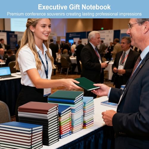 ViVin 24 Pack A5 Hardcover Lined Notebook,192 pg College Ruled 5.5x8.3
