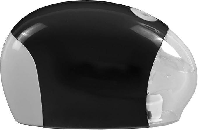 Westcott 55851 Small Battery Powered Pencil Sharpener for School, Home, and Work, Black