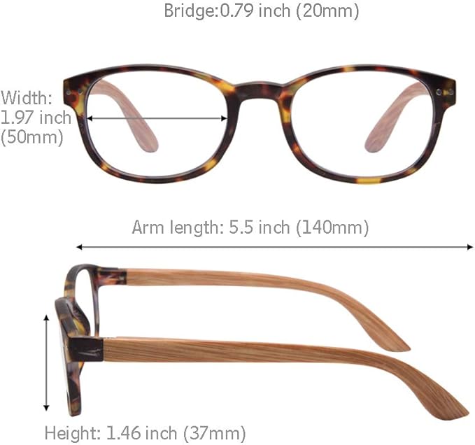 EYEGUARD 4 Pack Reading Glasses Blue Light Blocking Spring Hinge Readers for Women Men Anti Glare Filter Lightweight Computer Eyeglasses