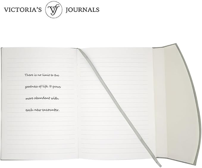 VICTORIA'S JOURNALS Magnet Journal, Carving Vintage Notebook Faux Leather Hard Cover Personal Diary Lined Pages Ribbon Bookmark, 8'' x 5.7''