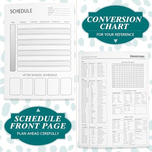 Colarr 8 Pack Composition Notebook Wide Ruled Marble, Business Color