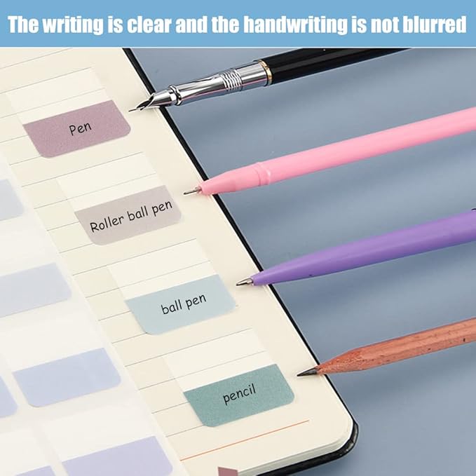 240 Pcs Sticky Index Tabs, Colored Book Sticky Tabs for Notebooks, Repositionable Page File Tabs for Notebooks Books File Classification,12 Colors (1 Inch)