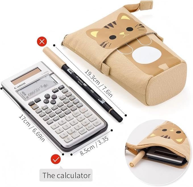 EASTHILL Big Capacity Pencil Pen Case Pouch Box Organizer Large Storage for Bullet Journal