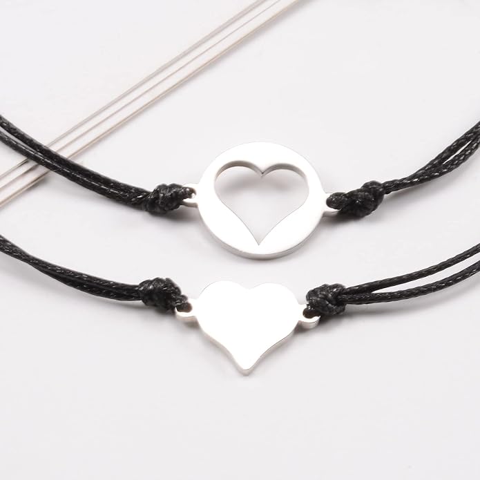 Back to School Gifts Mommy and Me Bracelet First Day of School Matching Wish Bracelets Set for Mother Daughter Son Women Teen Girls Boys Jewelry Gift