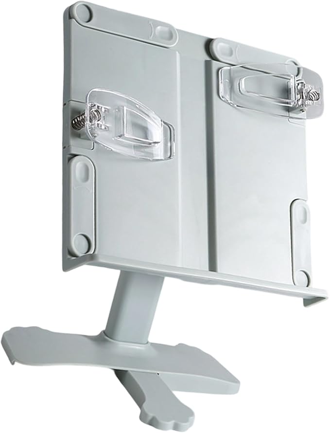 Adjustable Books Stand with Foldable Design Reading Holders for Home School Use Multi Angled Reading Stand