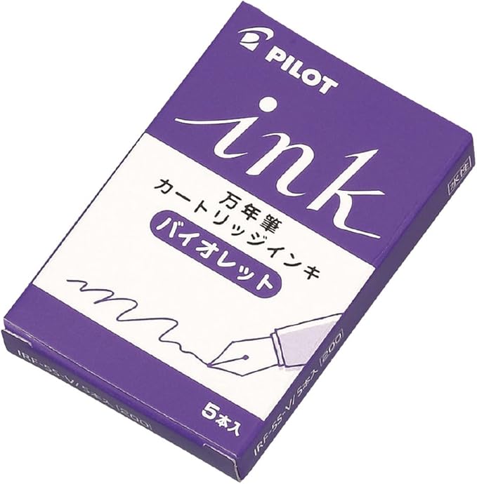 Pilot Cartridge Color Ink 5 Pack