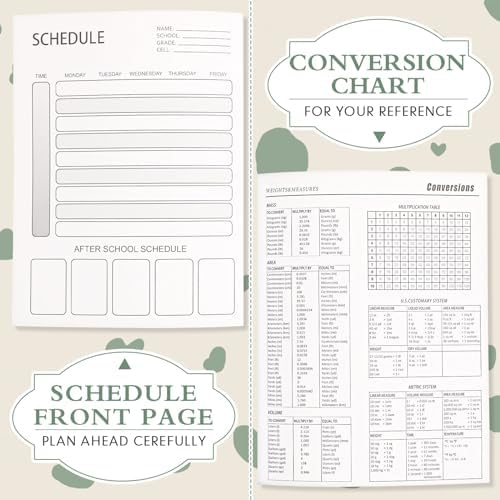 Colarr Wide Ruled Composition Notebook 9.75x7.5 Inch, Dark Color, 24 Pack