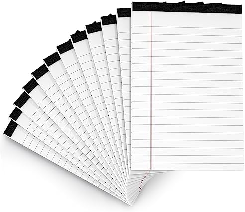 Small Legal Pads 4x6 Note Pads 4x6 Mini Notepad 12 Pack Small Writing Pads