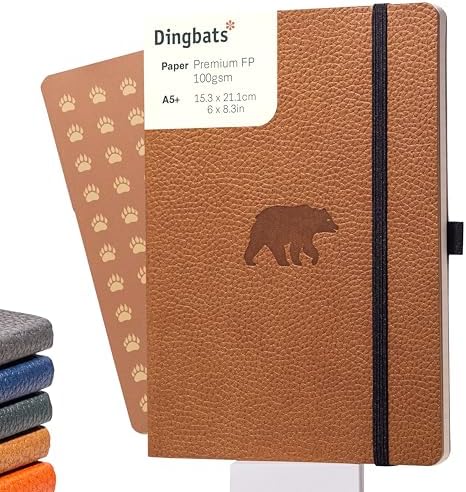 A5+ SC Brown Bear Dotted
