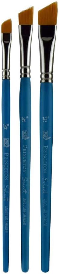 Princeton Select Artiste Brush Set No. 12, Synthetic, 3 Piece, 1 Count