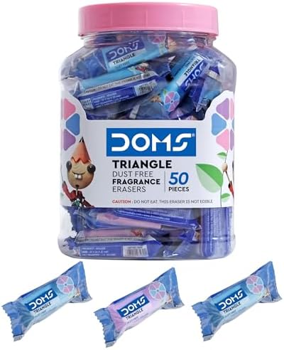 Set of 15 Doms Triangle Dust Free Fragrance Eraser