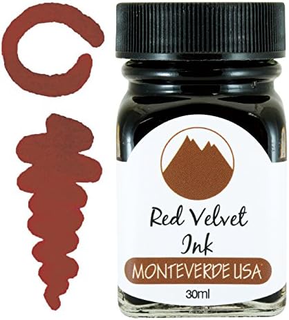 Monteverde USA Ink with ITF Technology, 30 ml Red Velvet (G309RV)