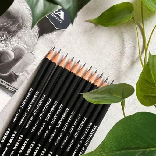 Lyra Rembrandt Art Design Sketch Pencils - Graphite Pencil Set of 6 for Artists and Students of all Ages - Versatile Art Sketching Pencils for Drawing Sketching Designing and More