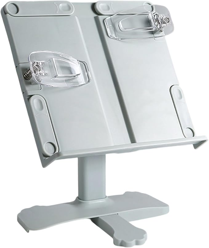 Adjustable Books Stand with Foldable Design Reading Holders for Home School Use Multi Angled Reading Stand