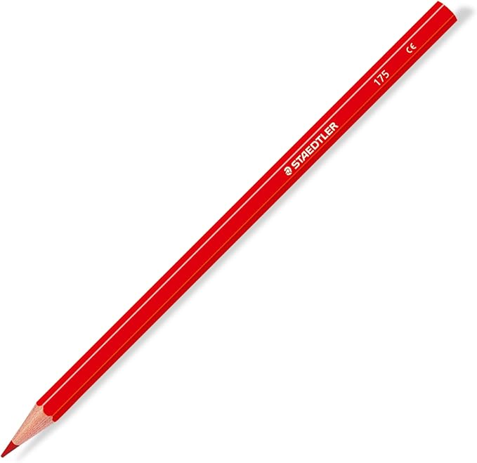 STAEDTLER 175 M72 Wood-Free Coloured Pencils - Assorted Colours (Tin of 72)