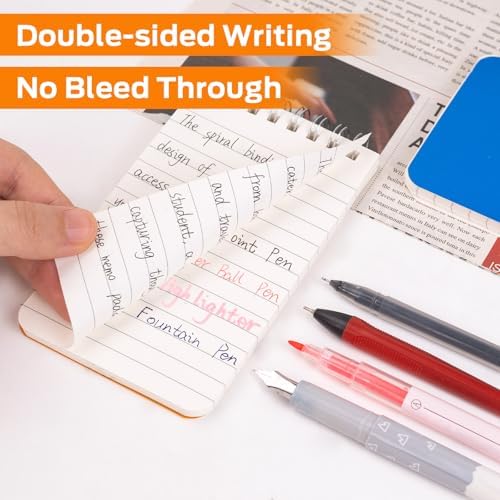 24 Packs 3x5 Inch Pocket Spiral Memo Pads