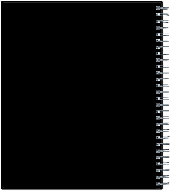 Blue Sky 2025-2026 Monthly Academic Year Planner Calendar, July 2025 - June 2026, 8" x 10", Monthly Layout, Flexible Cover, Wirebound, Laminated Tabs, Enterprise