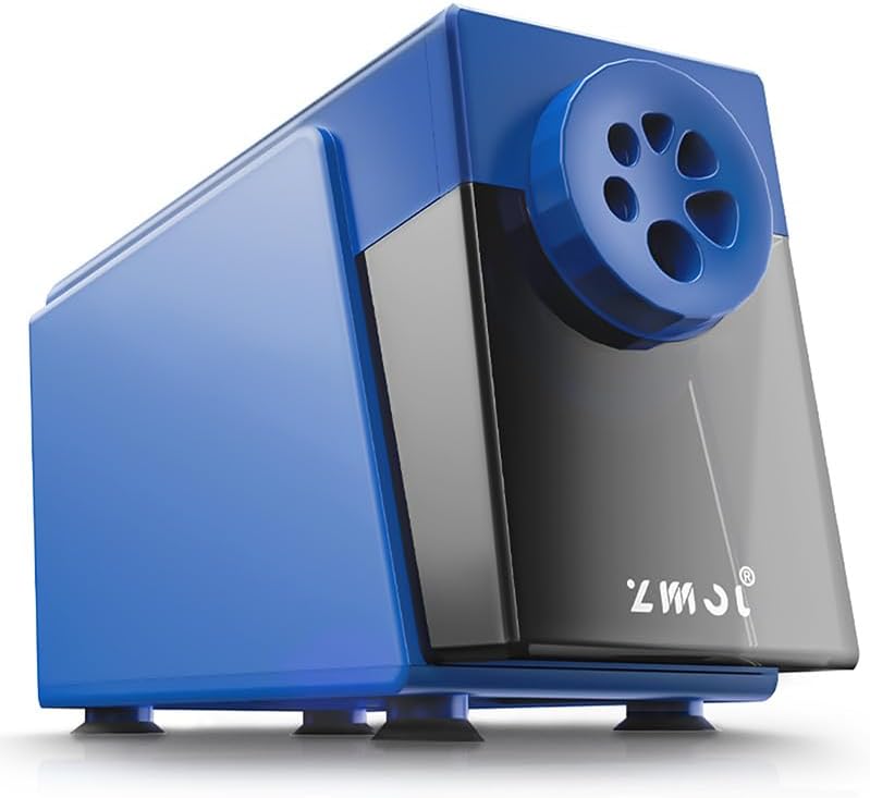 ZMOL Electric Pencil Sharpener,Heavy Duty for Classroom, 6-12mm,Blue