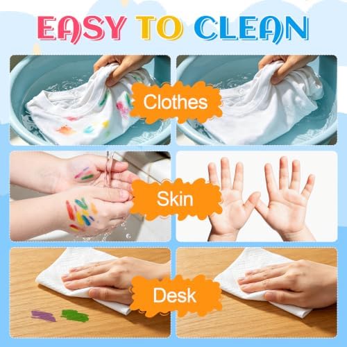 FUMILE 300 Count Washable Markers Bulk,10 Assorted Colors Markers for Kids,Broad Line Conical Tip Coloring Marker Bulk For Student,Back to School Supplies, Teacher Classroom Must Haves & Essentials