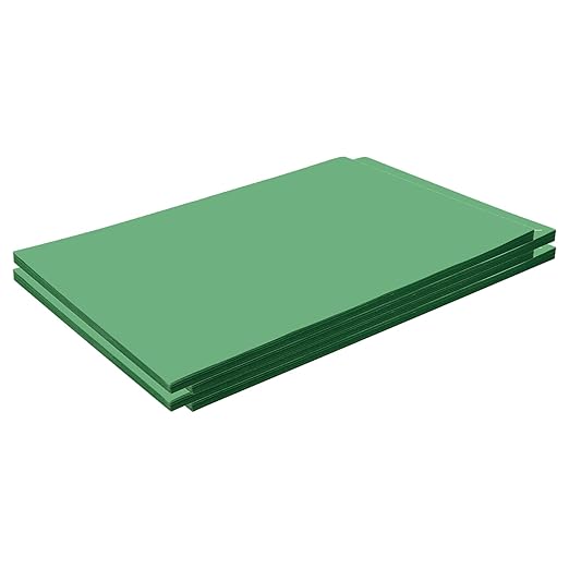 Colorations 12" x 18" Mediumweight Holiday Green Construction Paper - 200 Sheets, Bulk Pack Art Paper, Arts and Crafts, School Supplies, Drawing, Coloring, Painting, 3D Art