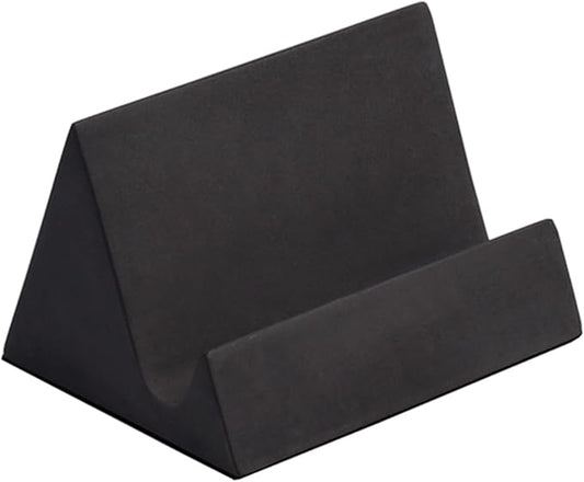 Concrete Phone Stand, Desktop Phone Stand, Multifunctional Stand, Compatible with iPhone 16/15/14/13/12 Smartphones (Black)